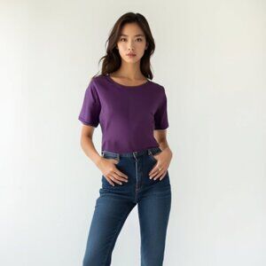 Fabletics Purple Women's Top M